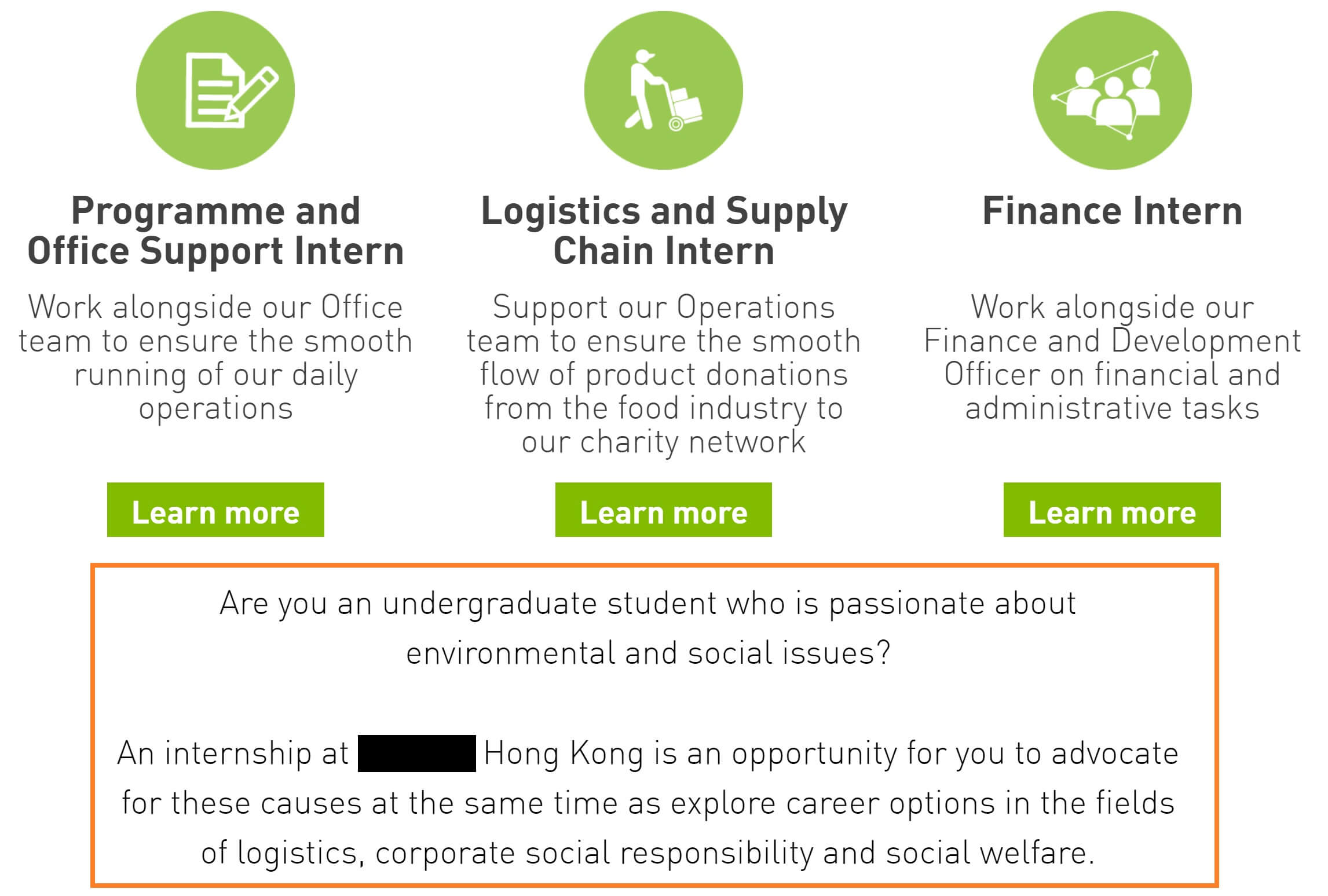 How and Where to find Internships in HK HongKong environmental sustainability