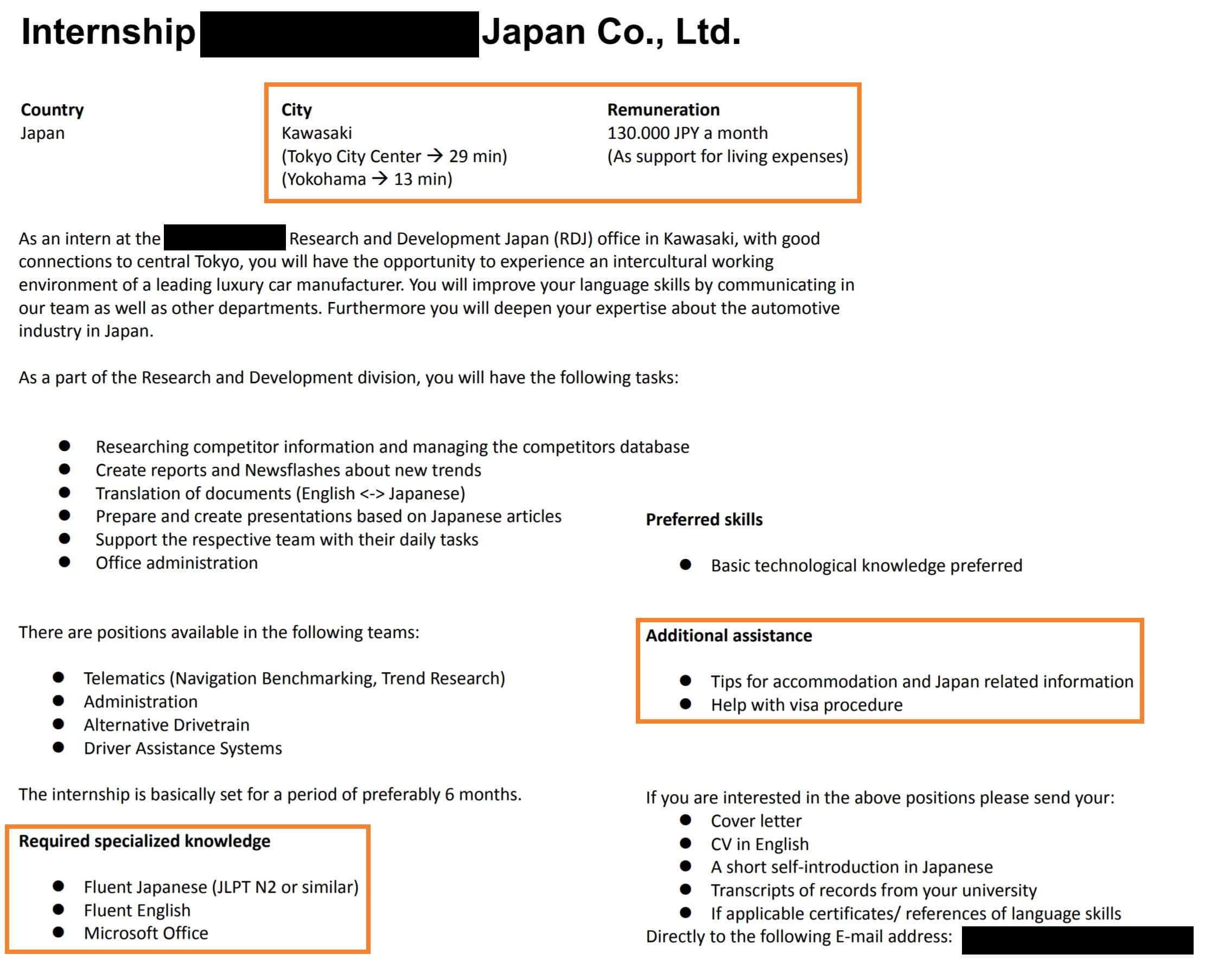 How and Where to find paid Internships in Tokyo Japanese